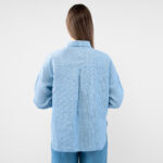 ODILE WEST Hemd blau gestreift