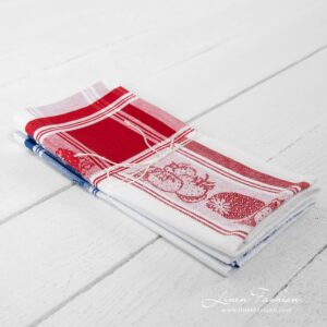 Küchentücher-Set Nr. 25 4 Set of kitchen towels 25