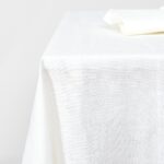 VEILA Tischdecke weiß
