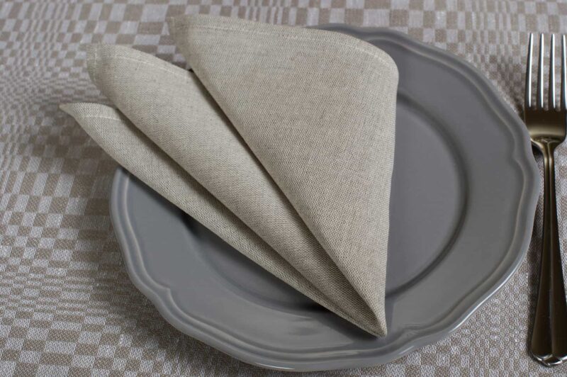 METIS Serviette grau