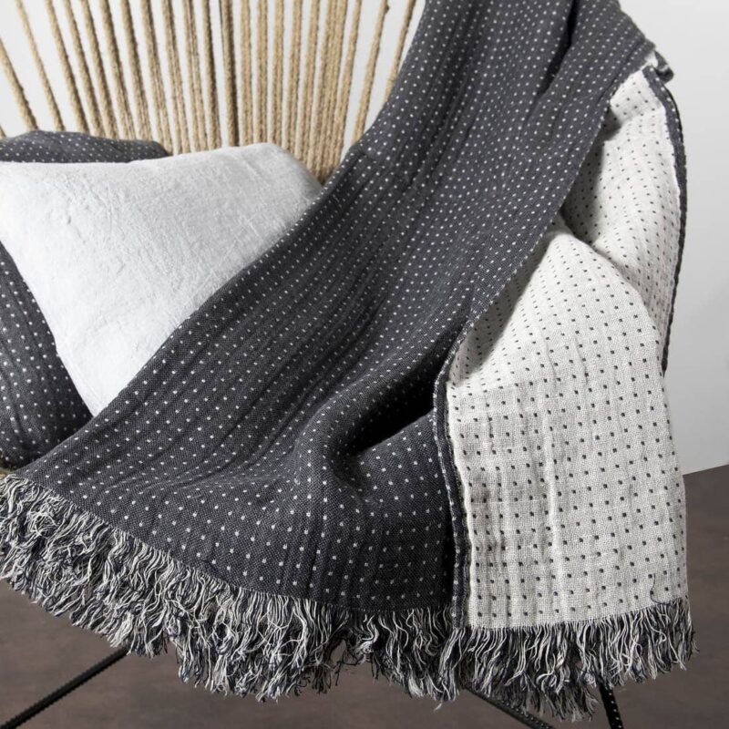 MEGA Plaid gestreift – Bild 2