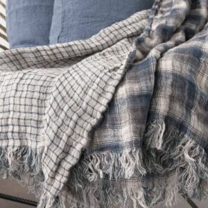MIRGA Plaid grau 9 MIRGA Plaid grau