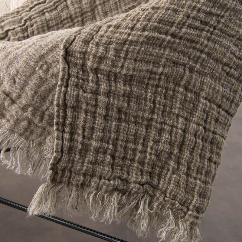 RUDI Plaid braun – Bild 4