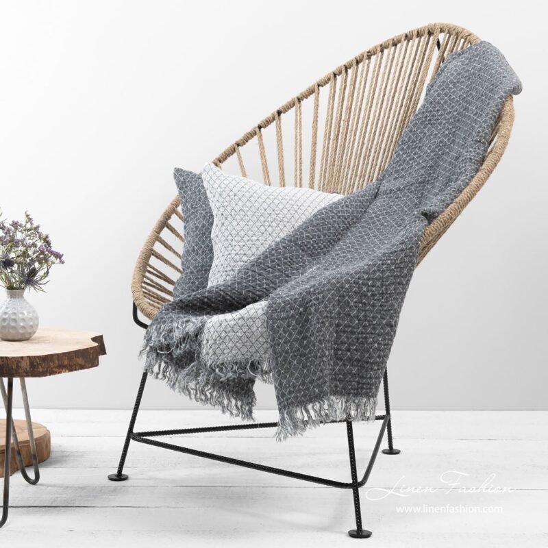 SEINNA Plaid grau