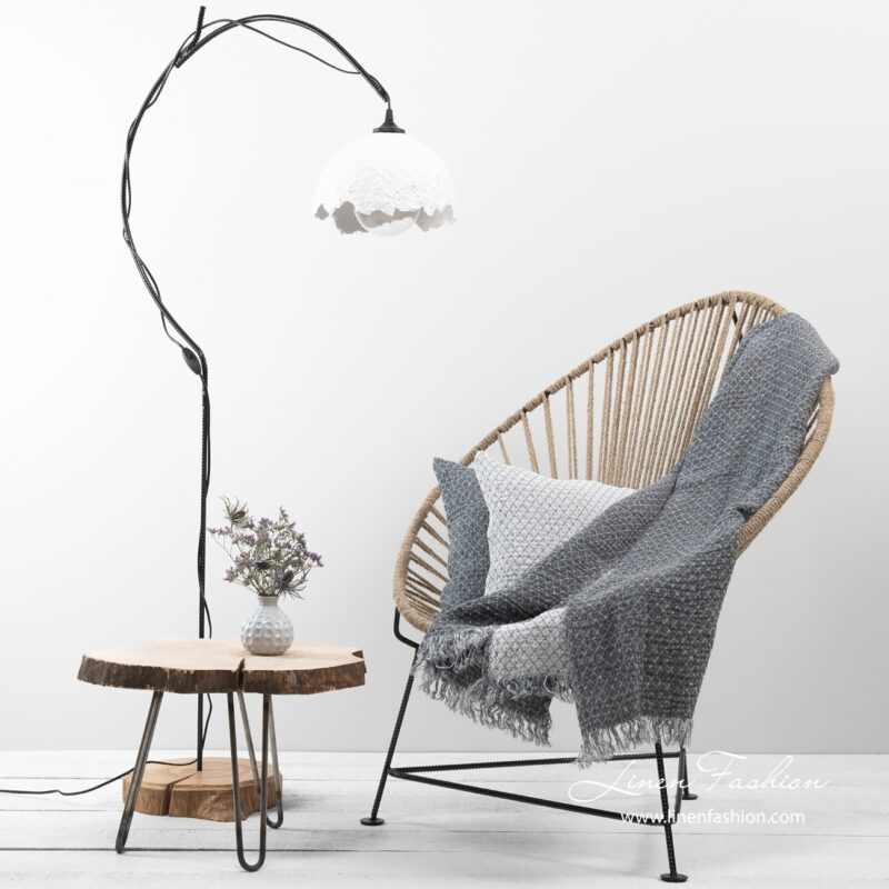 SEINNA Plaid grau – Bild 2