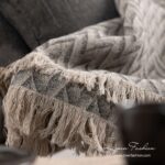 JAPAN Plaid grau