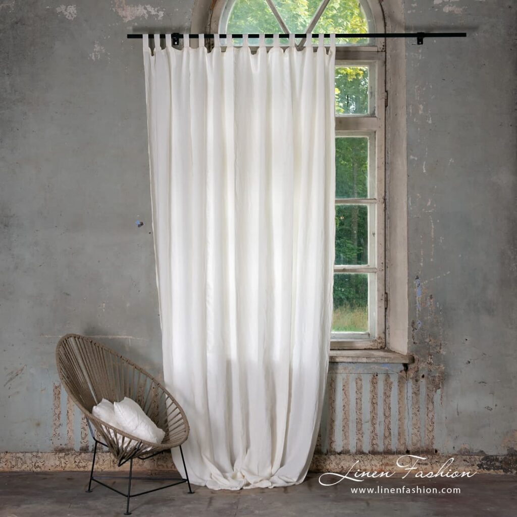 Atlanta white curtain.