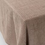 ALMOND Tischdecke dunkelbraun