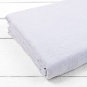 DOVI Bettlaken bläulich 4 blue linen flat sheet, washed