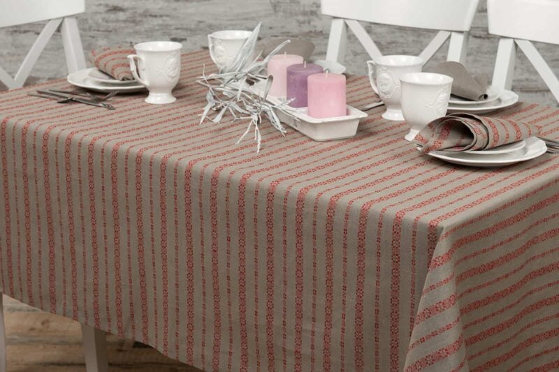 ORNA Tischdecke grau
