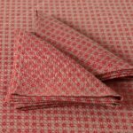TONY Tischdecke runde (ovale) rot