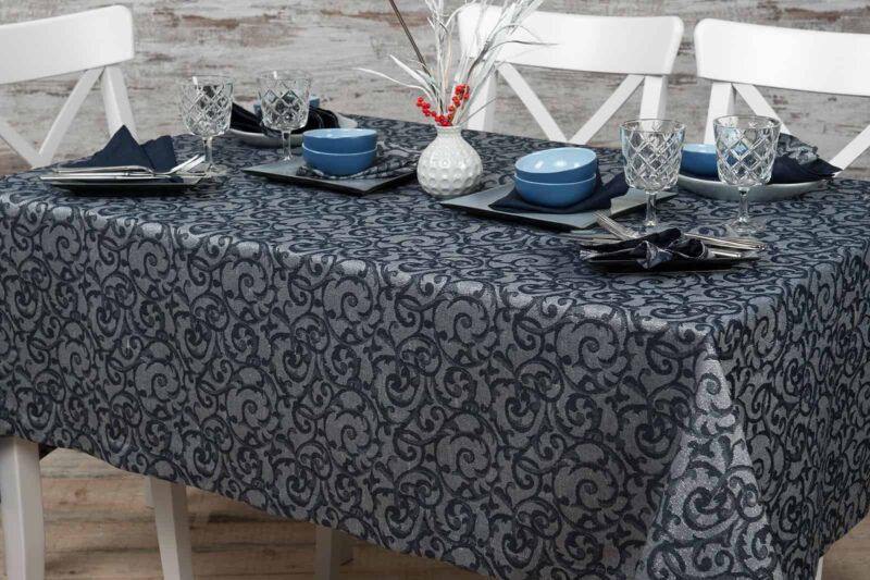 ATLANTA Tischdecke blau