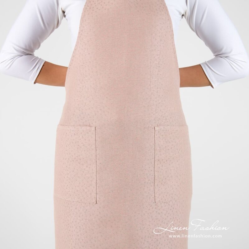 CANDY rosy linen cotton apron pattern