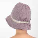 PURO Saunamütze violett meliert