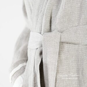 MALTA Bademantel grau 9 Grey colored robe for women, malta.