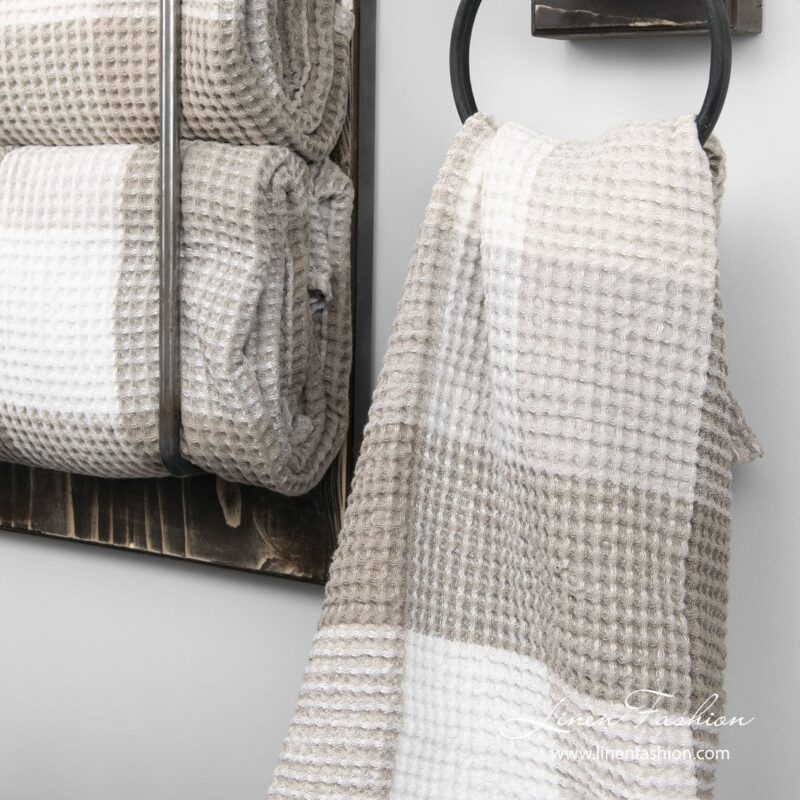 BINGO Handtuch beige – Bild 2