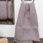 BINGO Handtuch beige-violett