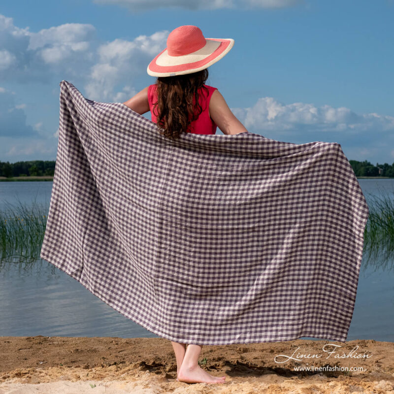 MARRE Strandtuch violett