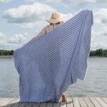 CROATIA Strandtuch blau