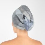 BINGO Turban blaugrau