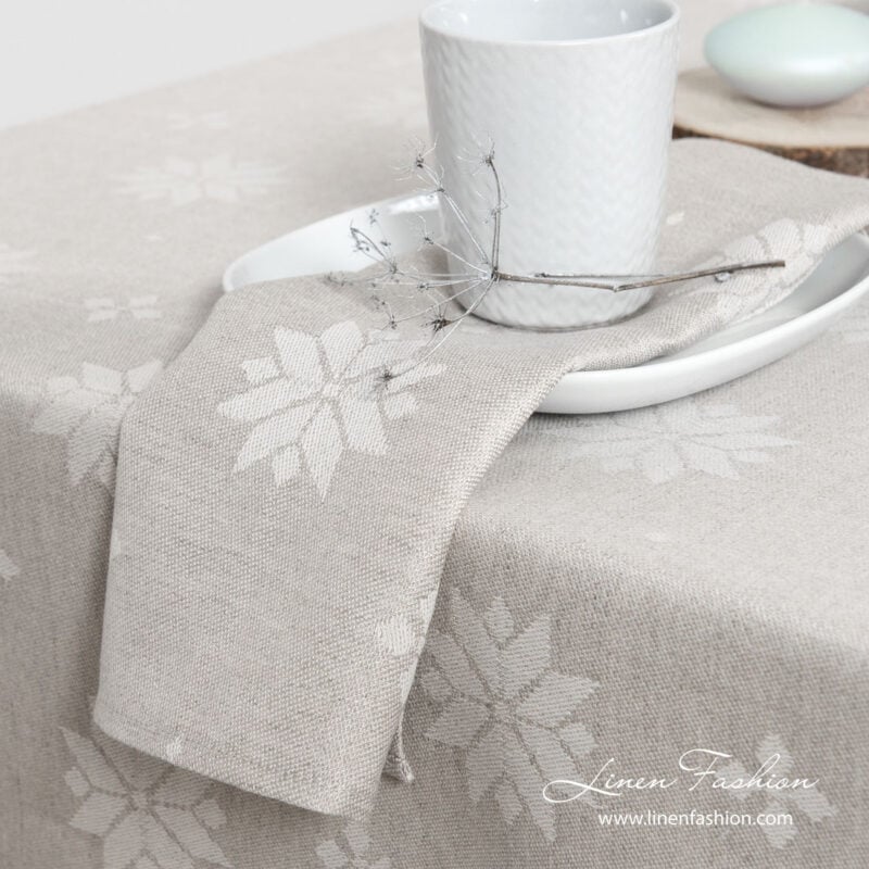 MYSTI Serviette grau