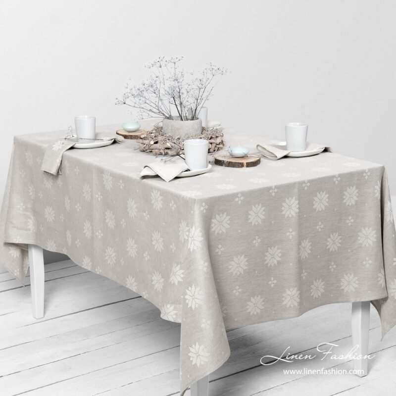 MYSTI Tischdecke grau