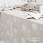MYSTI Tischdecke grau
