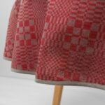 WILLOW Tischdecke runde (ovale) rot