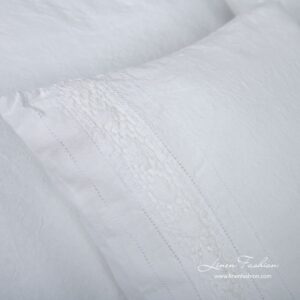 REGATA Rosa Bettwäsche 18 Pillowcase in white.