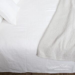 FLAMINGO Bettwäsche 18 100% linen fabric bed linen.