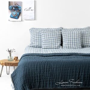NAUTIC Bettwäsche 11 NAUTIC blue linen bed set