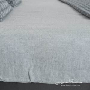 STONA Rosa Bettwäsche 12 linen cotton blue grey bedlinen, duvet cover.