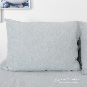 STONA Rosa Bettwäsche 16 linen cotton blue grey bedlinen, pillow case.