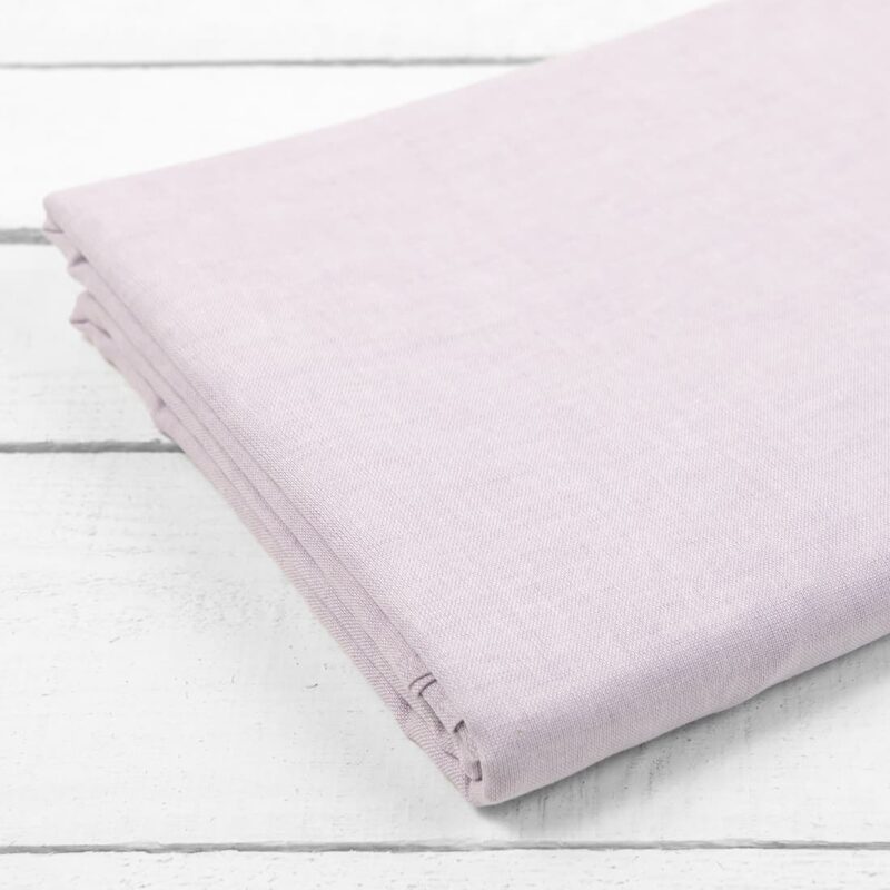 linen cotton lilac flat sheet, 2 sizes