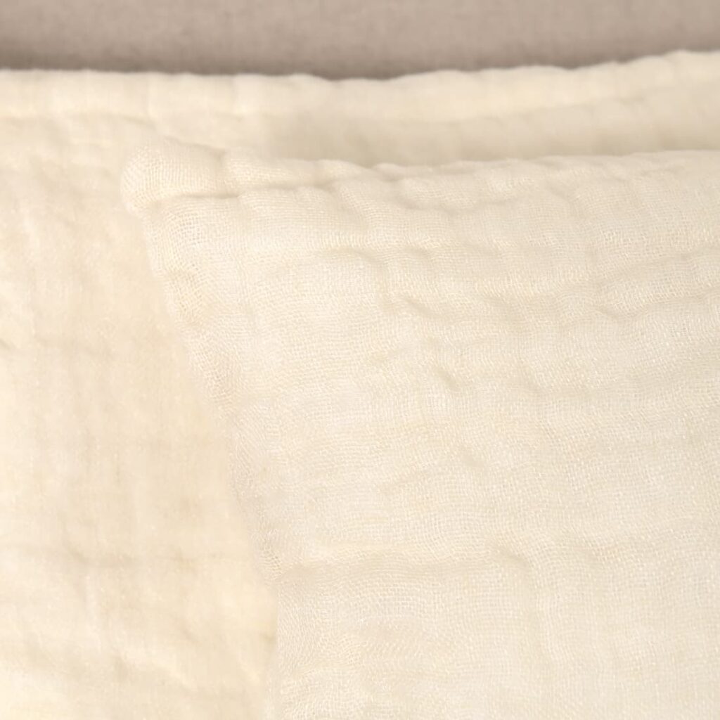 FONDA Kissenhülle vanille 2 cream linen cushion cover