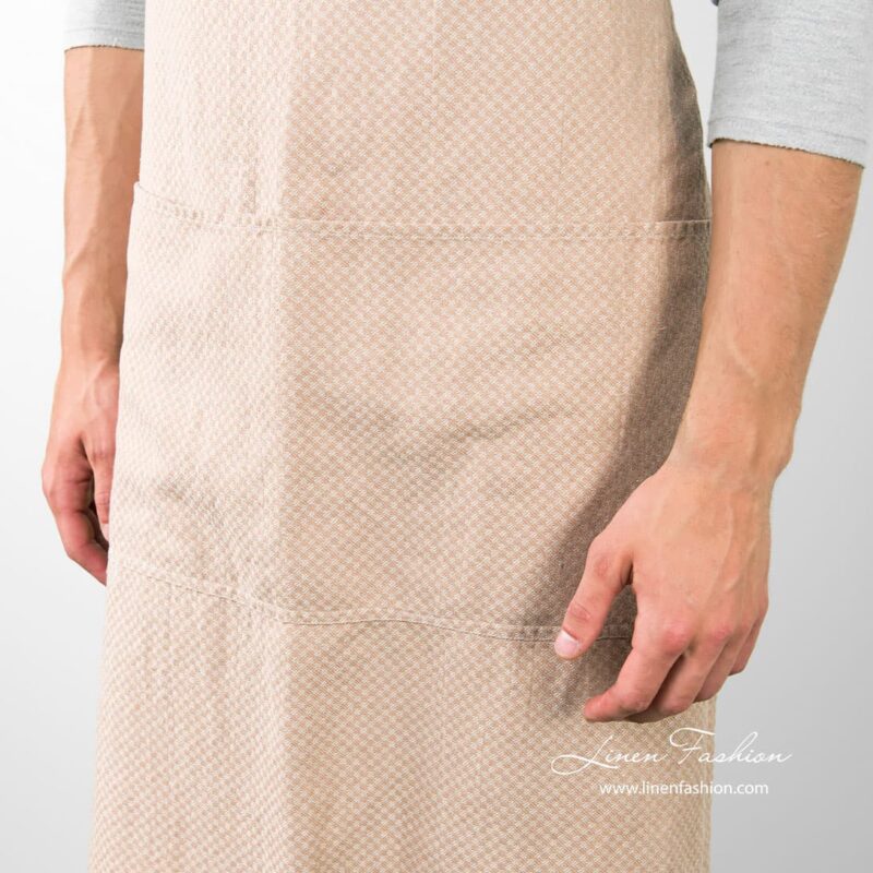 Brown colored apron, bali.