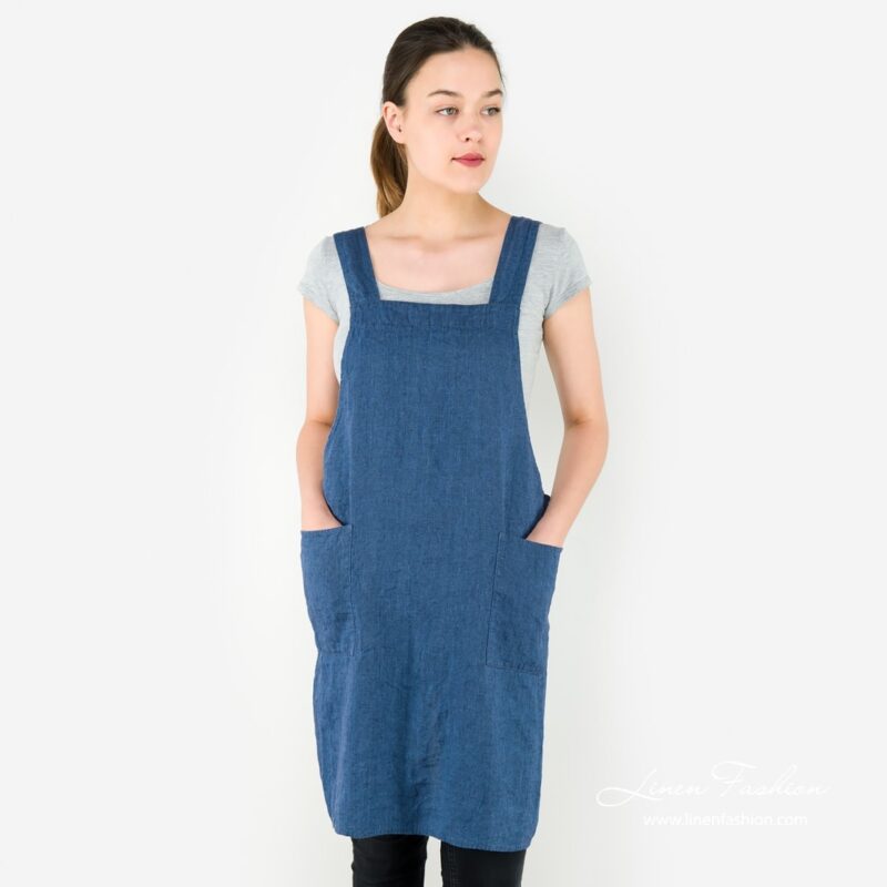 MEIDA Schürze blau