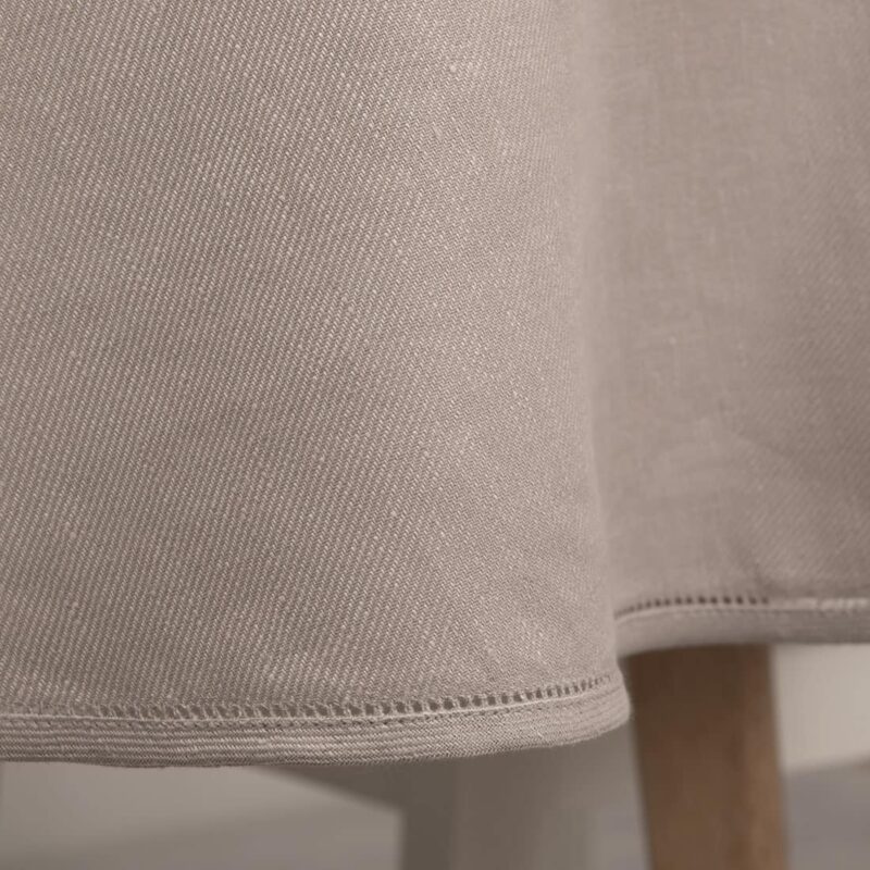 KOMA Tischdecke runde (ovale) altrosa – Bild 3