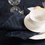 GARDA Serviette blau