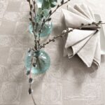 BOTANIC Serviette grau