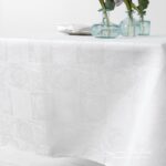 BOTANIC Tischdecke weiß