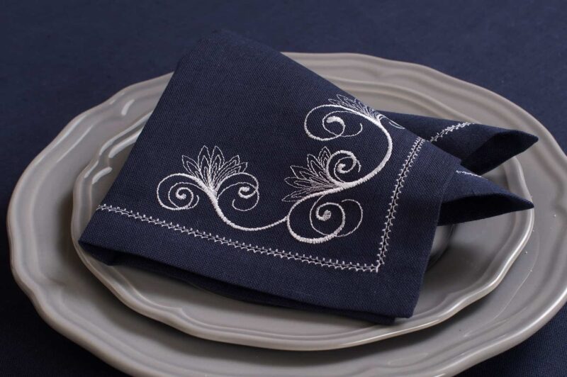 FRIO Serviette dunkelblau