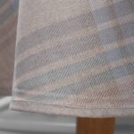 DELTA Tischdecke runde (ovale) rosa