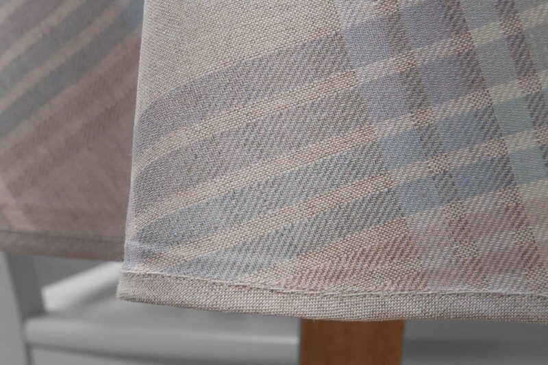 DELTA Tischdecke runde (ovale) rosa – Bild 3