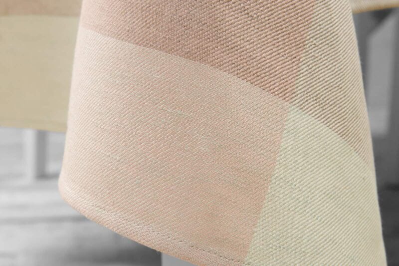 KARO Tischdecke hellgrau – Bild 4