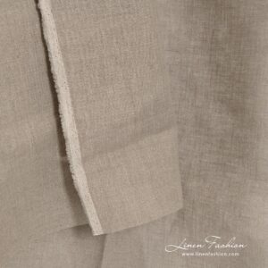 Leinenstoff steingrau (naturgrau) 12 100% linen fabric in natural color