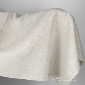 Leinenstoff hellgrau 9 Pure linen fabric in light grey colour