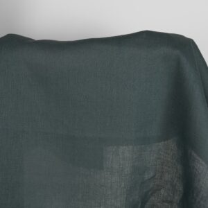 Linen fabric in orion blue colour product photo