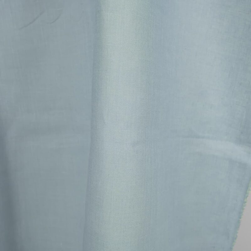 Linen fabric light bluish green product photo