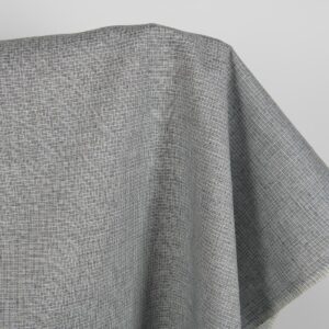 Linen fabric dark grey small pattern product photo